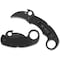 Spyderco 2024 Spyderco Karahawk G-10 Black Black Blade/Emerson Opener Plain SPY-C170GBBKP - alternate 1